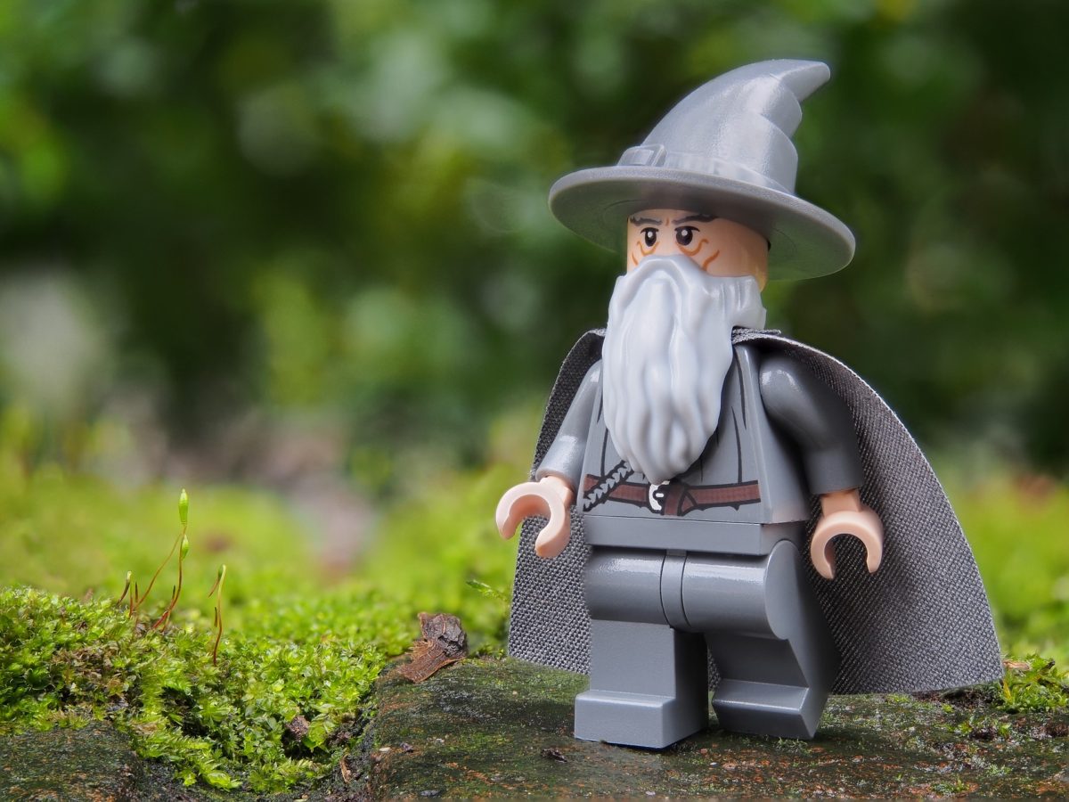old wizard mentor Gandalf
